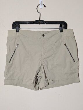 Halcyon Neutral Cuffed Shirts Sz Large Cream